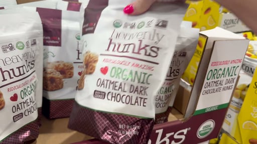 Heavenly Hunks Organic Oatmeal Dark Chocolate Chunks