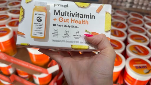Pressed Multivitamin Gut Health Shots, 10/2 oz.