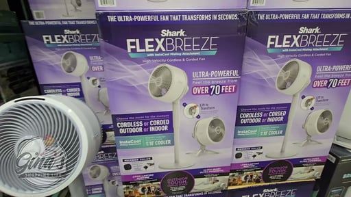 Shark FlexBreeze Cordless Fan with InstaCool Misting Attachment