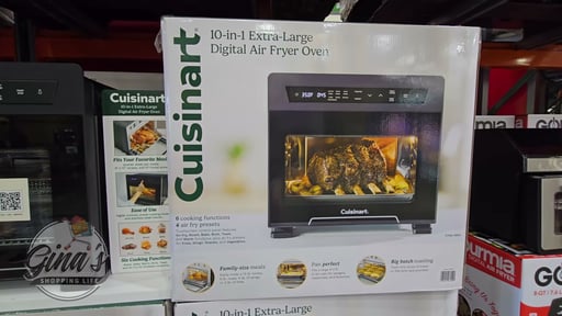 Cuisinart 0.9 Cu Ft Air Fryer Toaster Oven