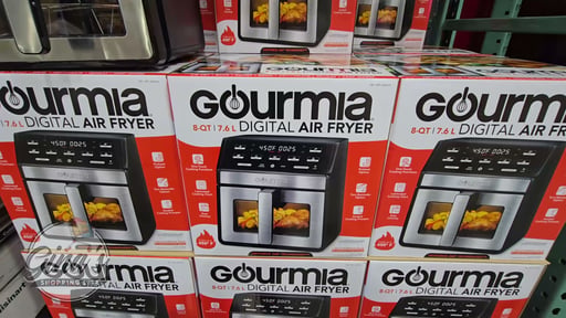 Gourmia 8-Quart Digital Air Fryer with Window & Light