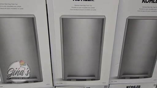 Kohler 47L Kitchen Step Can Stainless Steel