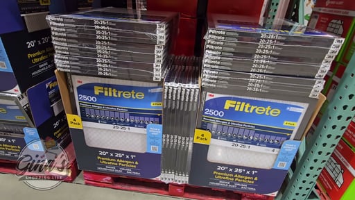 3M Filtrete 2500 Series 20x25x1 4-Pack Furnace Filter