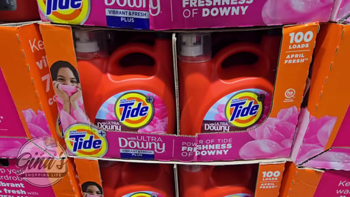 Tide HE with Downy Liquid Detergent 128 Ounce, 100 Loads