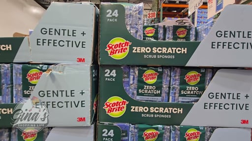 Scotch-Brite Zero Scratch Sponge 24 ct