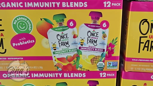 Once Upon a Farm Organic Immunity Blend, 12-Pack, 3.2 oz