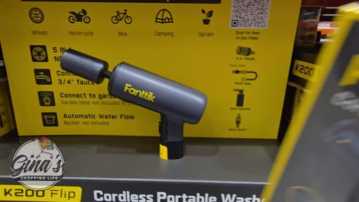 Fanttik K200 Flip Portable Cordless Pressure Washer