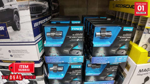 Type S T402 Dual 4K and 1080P Dash Cam with AI