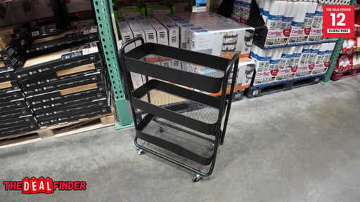 Neatfreak 3-Tier Extra-Wide Rolling Cart