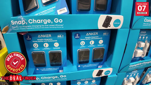 Anker MagGo 5k Magnetic Power Banks (2-Pack)