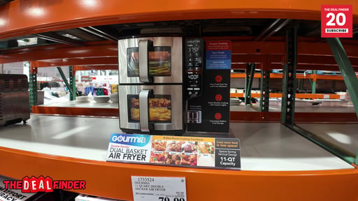 Gourmia 11-Quart Double Decker Air Fryer