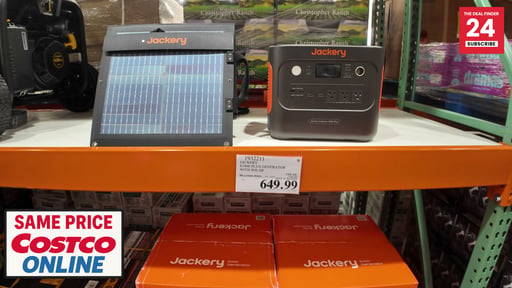 Jackery E1000 Plus Solar Generator with Solar Panel