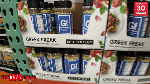 Spiceology Greek Freak Seasoning 6.7 Ounce Container