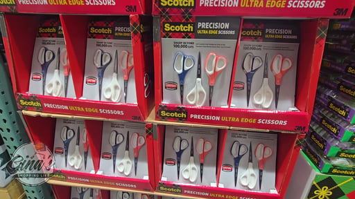 3M Scotch Precision Ultra Edge 8" Scissors, 3-Pack