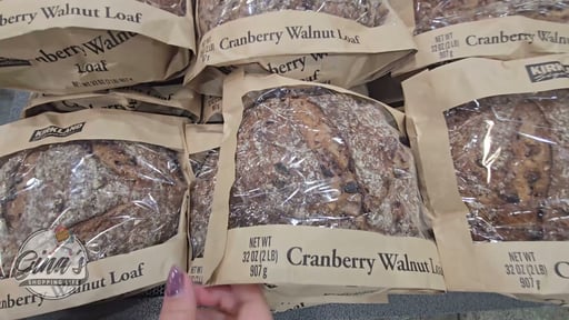 Kirkland Signature Cranberry Walnut Bread