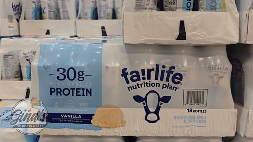 Fairlife Nutrition Plan Vanilla Protein Shake, 18 Count