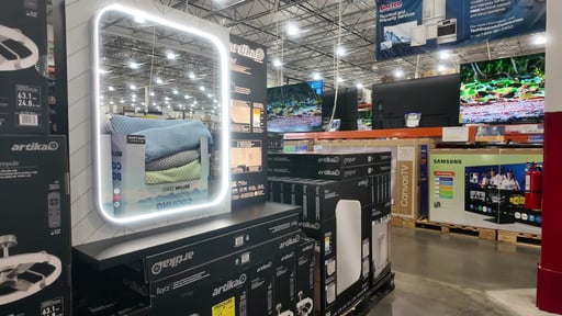 Artika Royce 32" x 24" Rectangle LED Mirror with Integrated Defogger