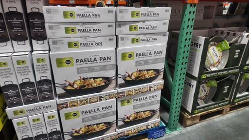 GreenPan Carbon Steel 15" Paella Pan
