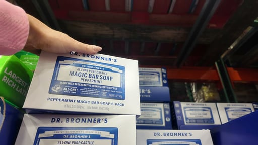 Dr. Bronner's Peppermint Bar Soap 6/5oz Bars