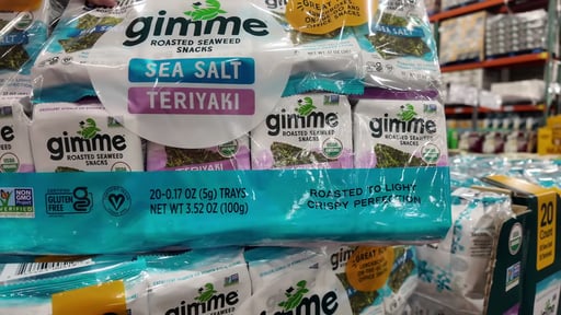 Gimme Roasted Seaweed Snacks 20-Pack