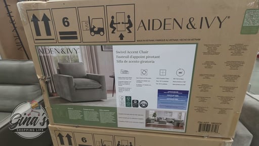 Sereen Fabric Swivel Accent Chair