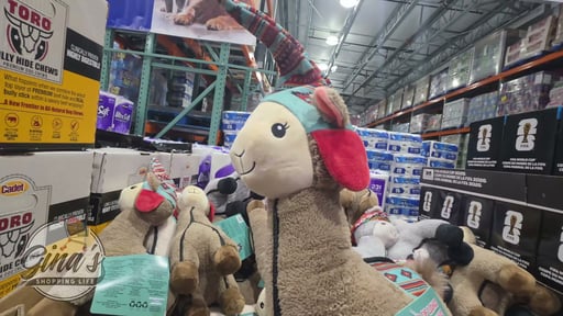 Delca Land of the Llamas Jumbo Plush Dog Toy