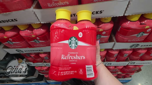 Starbucks Refreshers Strawberry Acai Lemonade, 2 × 40 oz