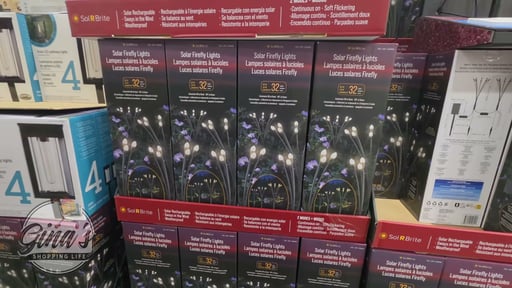 Fresh Source Solar Firefly Landscape Lights, 4-Pack