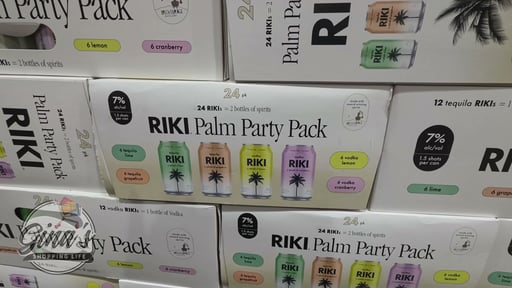 RIKI Palm Party Pack Mixed Cocktails 24/12 oz Cans