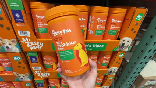 Zesty Paws Probiotic Soft Chews 160 CT / 19.8 oz