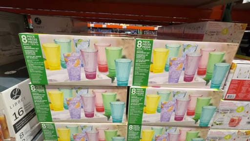 Jia Wei 22 oz. Drinkware Set of 8