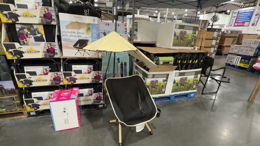 Bumboo Packable Chair with Sun Shade
