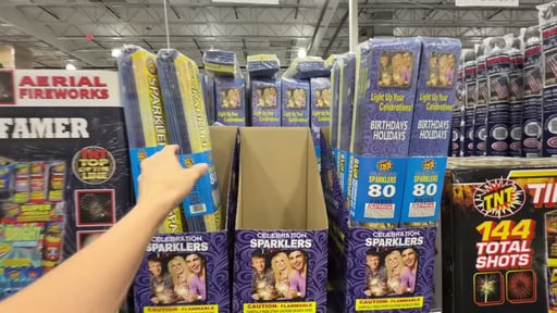 TNT Celebration Sparklers 80PC