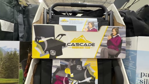 Cascade Mountain Tech Stadium Seat Pro with Arms