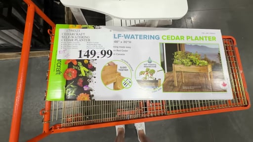 CedarCraft Self-Watering Cedar Planter