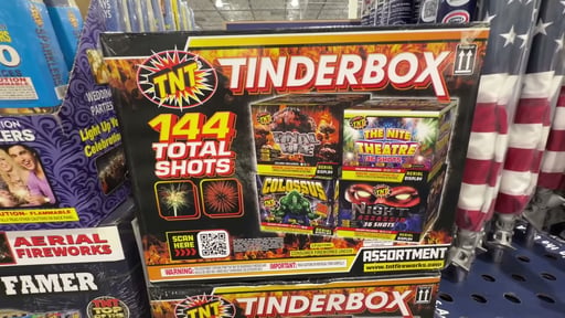 TNT Fireworks Tinderbox