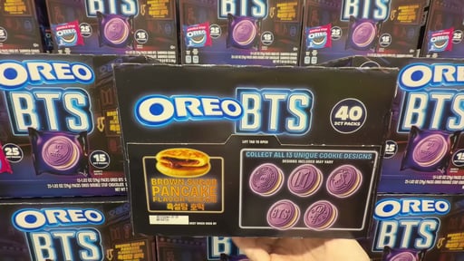 Nabisco BTS x OREO Variety Pack 40.8 oz, 40 Count