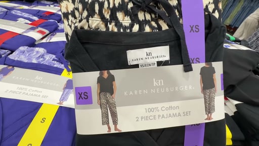 Karen Neuburger Women's Cotton Henley and Capri Pajama Set, 2-Piece