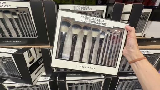 XII Collective 10-Piece Makeup Brush Set