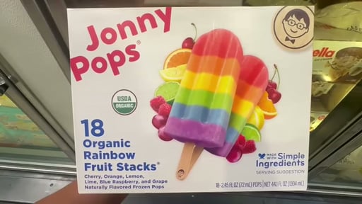 JonnyPops Rainbow Fruit Stack 18ct