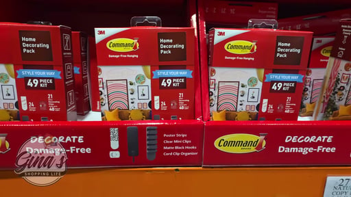 3M Command Home Decorating Value Pack, 49-Piece Kit