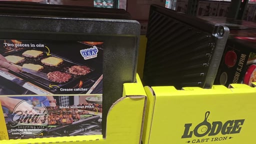Lodge Seasoned Cast Iron Reversible Grill/Griddle