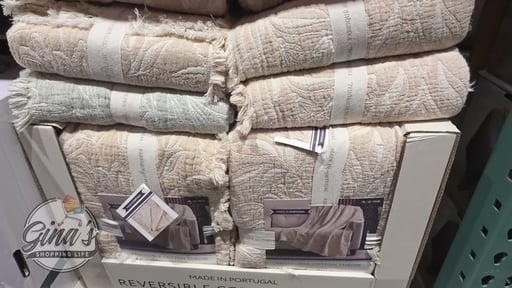 Reversible Cotton Jacquard Throw 50" x 60"