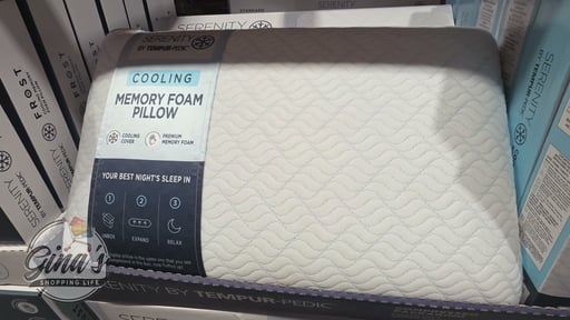 Serenity by Tempur-Pedic Memory Foam Cooling Pillow