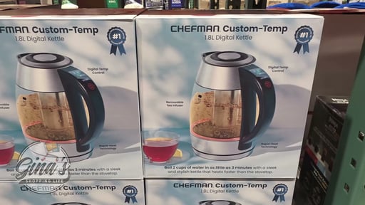 Chefman Kettle 1.8 Ltr with Tea Infuser