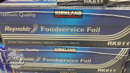 Kirkland Signature Reynolds Foil Roll 12" x 1000 Sq Ft