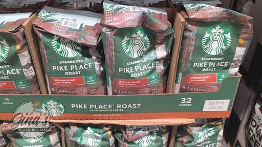Starbucks Pike Place Medium Roast 2 Pounds