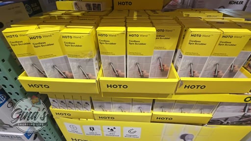 HOTO Flexi Cordless Spin Scrubber
