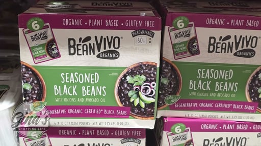 BeanVIVO Organic Seasoned Black Beans, 6 x 10 oz