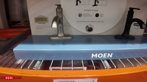 Moen Ellicott Single Hole Bathroom Faucet